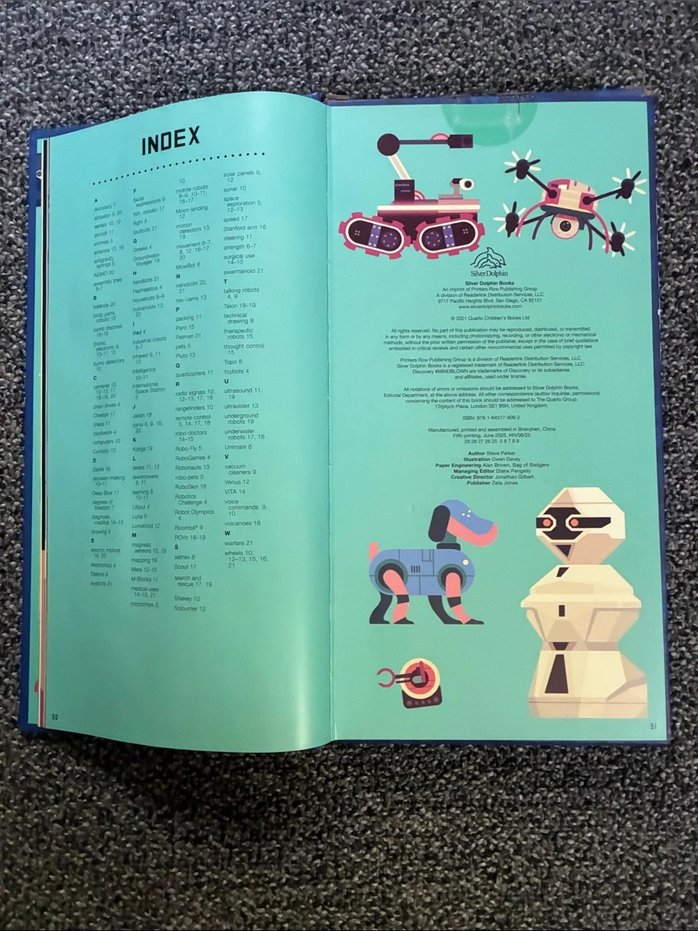Discovery Build The Robot Kit - Navy, Teal & Gray